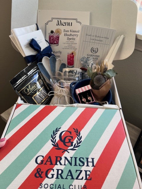 Garnish & Graze -> Monthly Social Club Experience