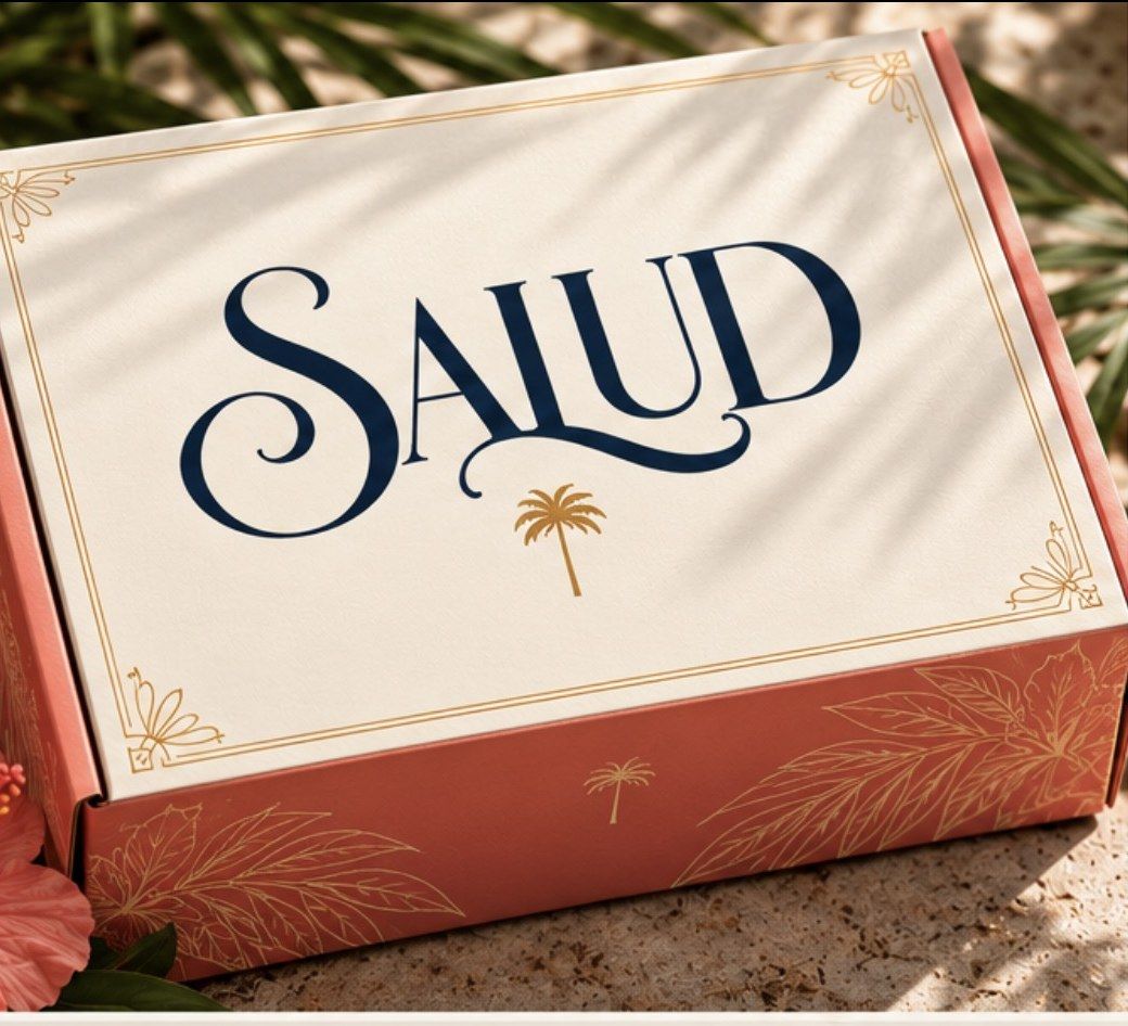 Salud year-round cream and coral gift box